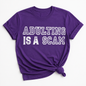 Adulting Is a Scam Tee 💜