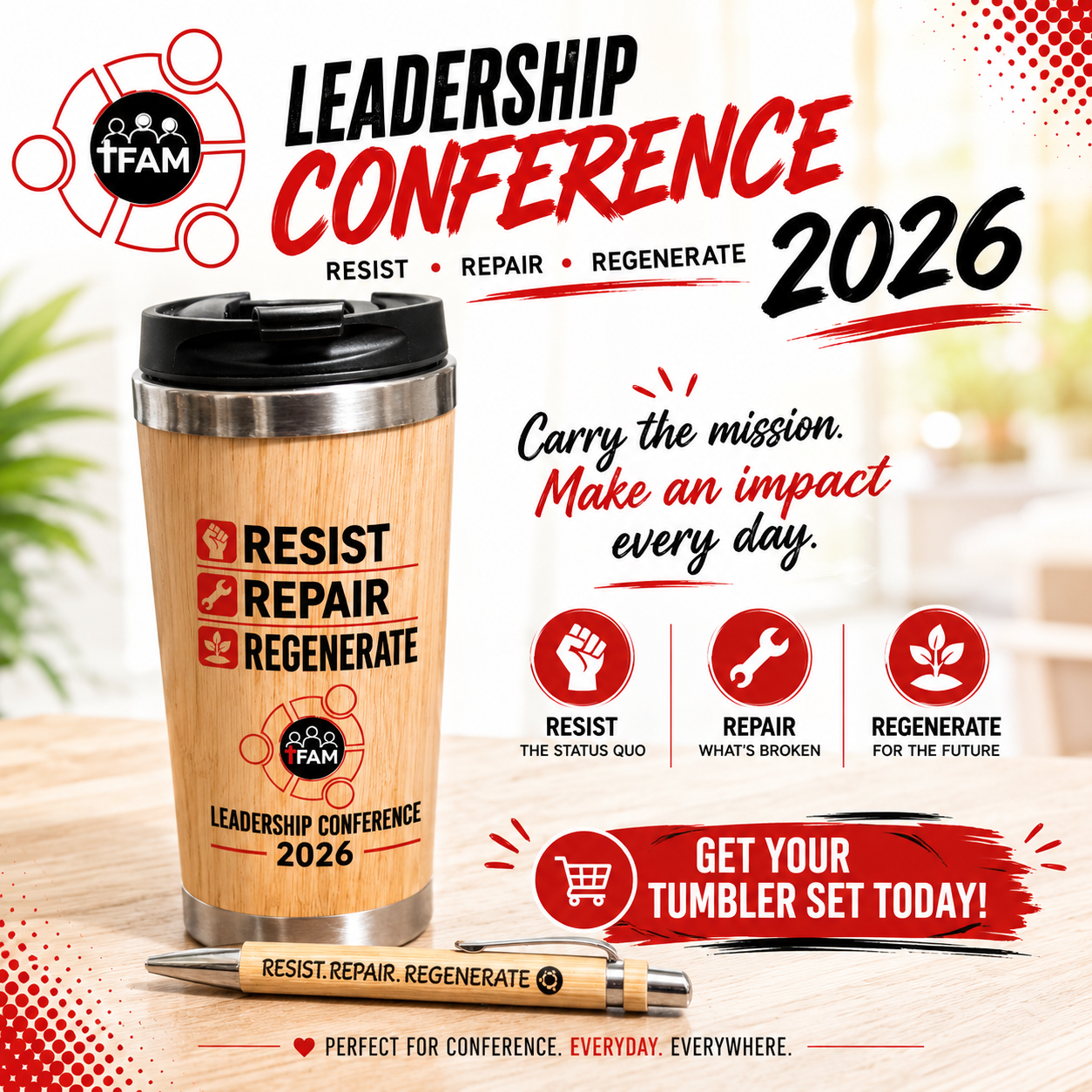 TFAM Leadership Conference 2026 Bamboo Gift Set