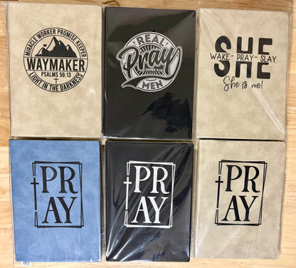 Engraved Inspirational Journals